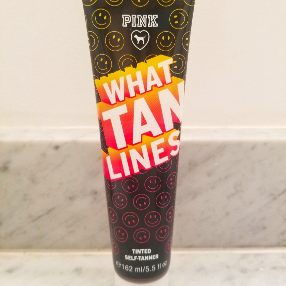 VS Pink What Tan Lines Sunless Tanning Lotion